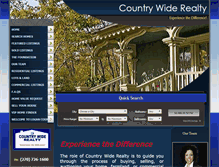 Tablet Screenshot of country-wide-realty.com